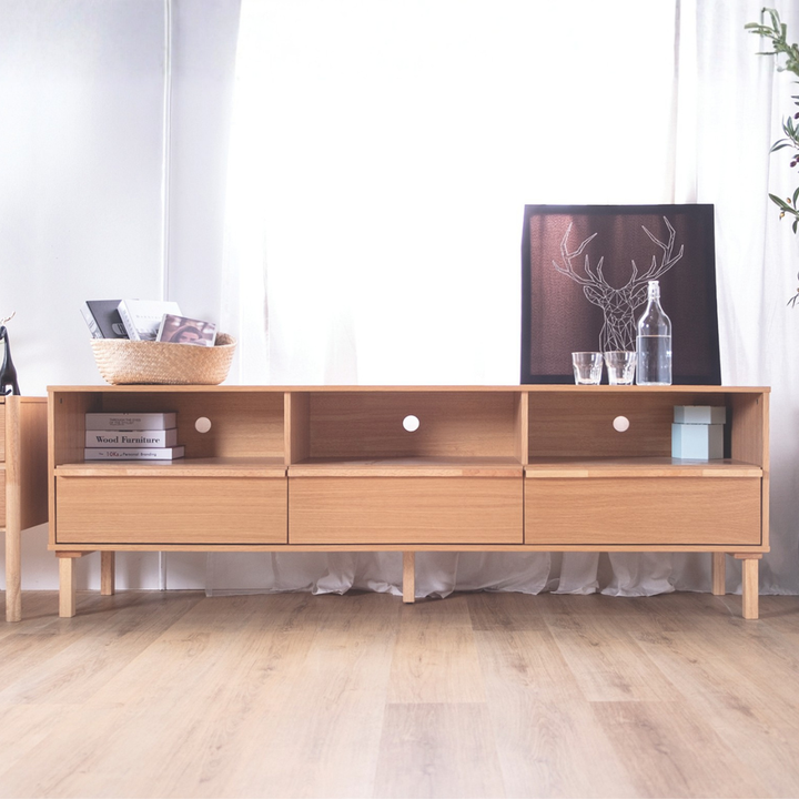 Holly Wooden TV Console