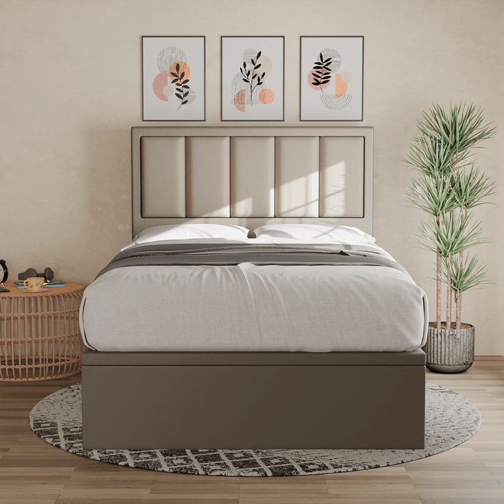 Marley Faux Leather Storage Bed