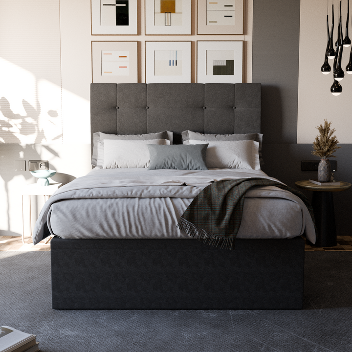 Jaxon Fabric Storage Bed (Water Repellent)