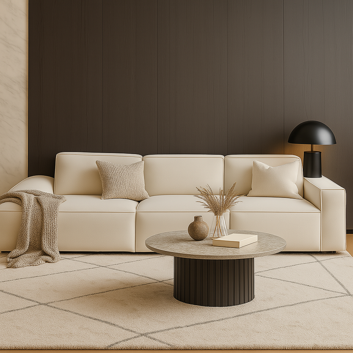 Giacomo Fabric 4 Seater Extended Sofa (Pet Friendly)