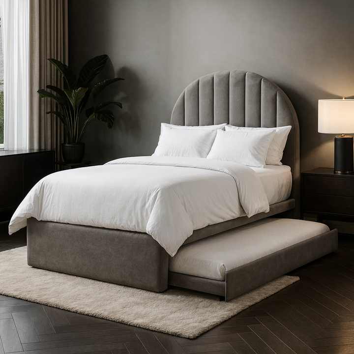 Rondo Fabric Pull-Out Bed (Pet Friendly & Water Repellent) by Esteller