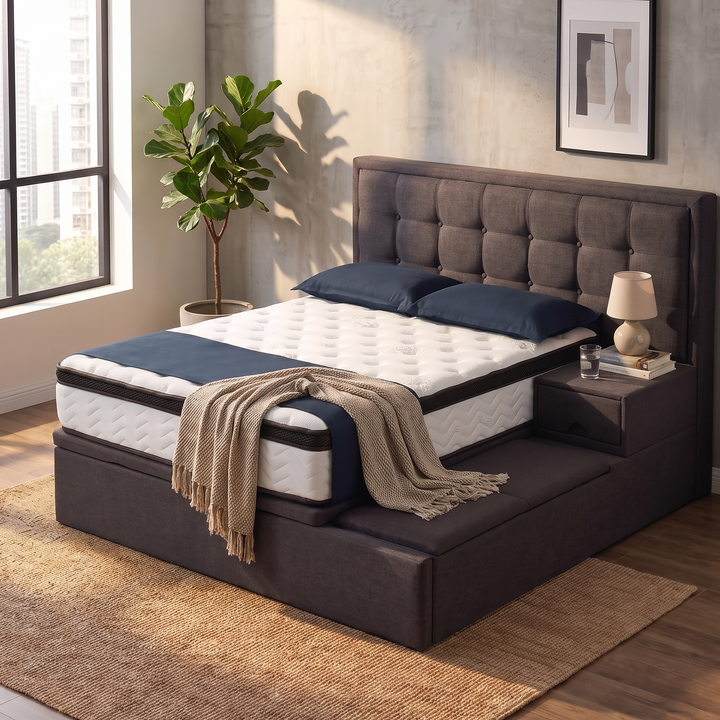 Lyndia Platform Storagebed