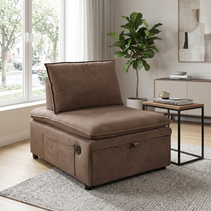 Pavellia Fabric Sofa Bed
