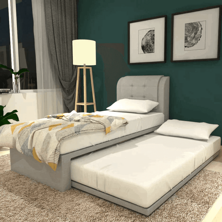 Medina Fabric 3 in 1 Pull Out Bed Frame (Water Repellent)