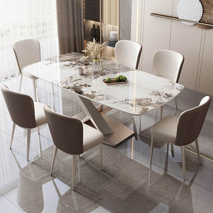 Cleona II Sintered Stone Dining Table