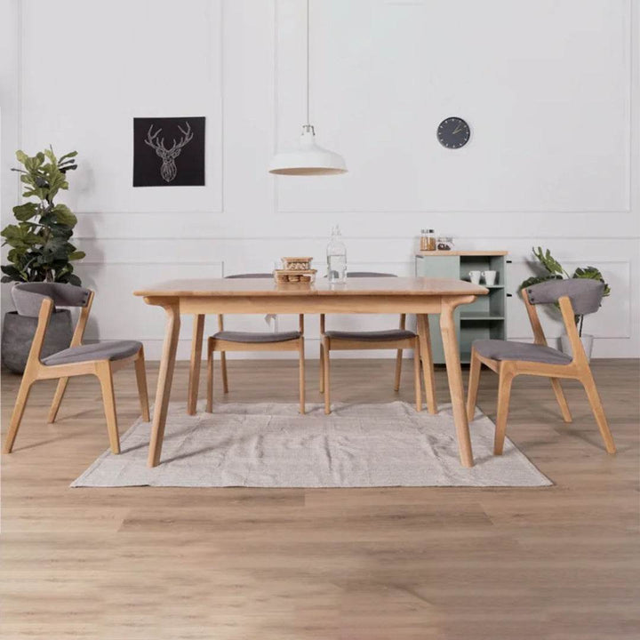 Galen Wooden Extendable Dining Table