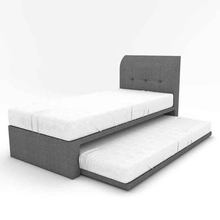 Barney Fabric 3 in 1 Pull Out Bed Frame (Water Repellent)