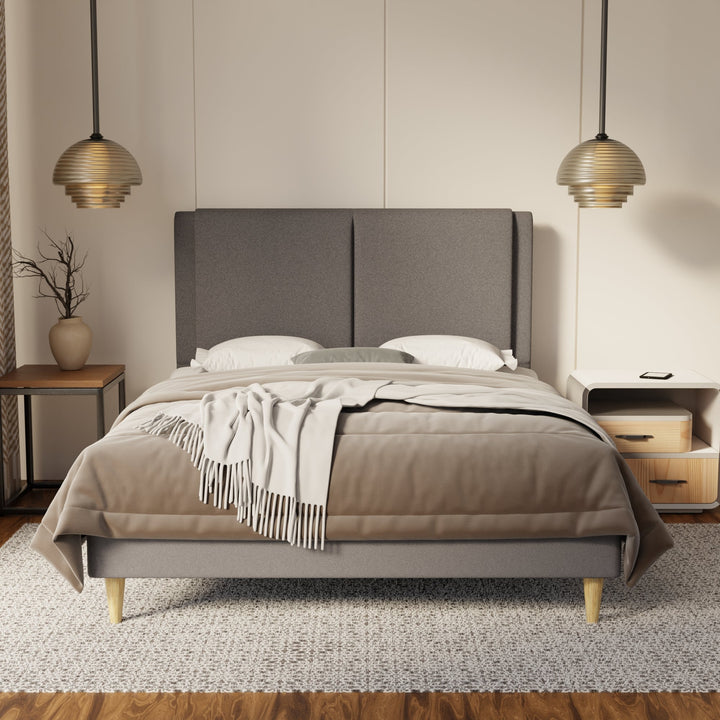 Vance Fabric Bed Frame (Water Repellent & Pet friendly) By Esteller