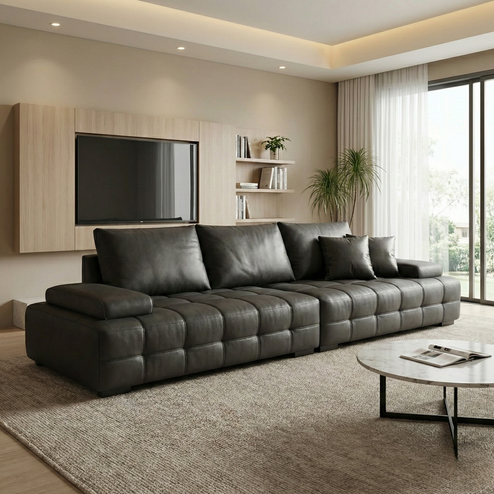 Vanta Leather Sofa