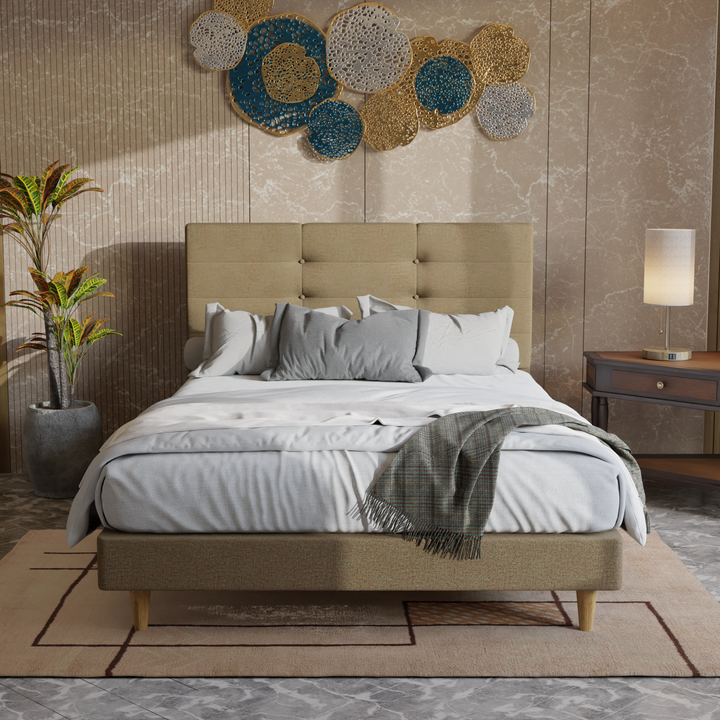Arlen Fabric Bed Frame (Water Repellent)