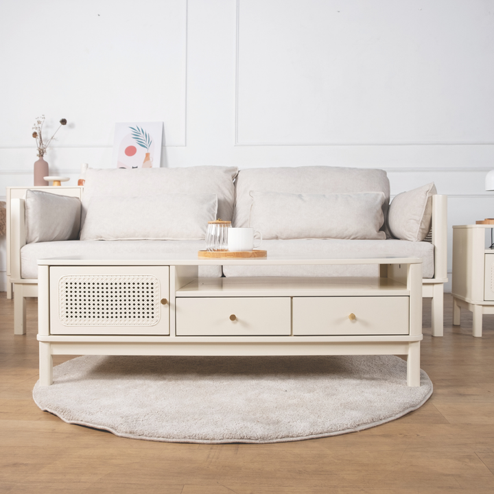 Vorie Wooden Coffee Table