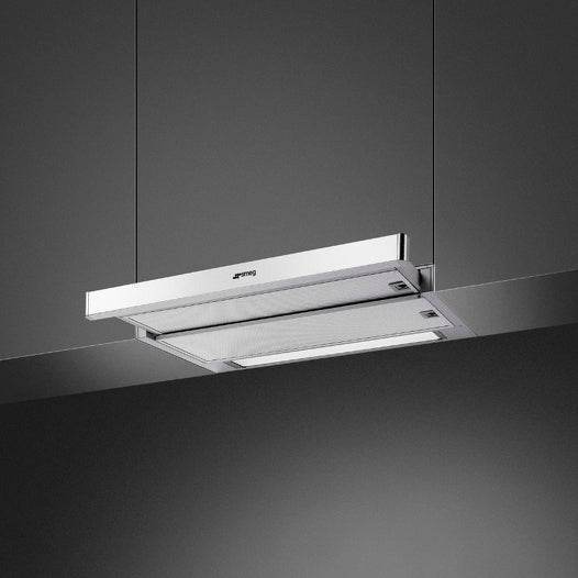 SMEG 60cm Stainless Steel Telescopic Hood KSET6XE2