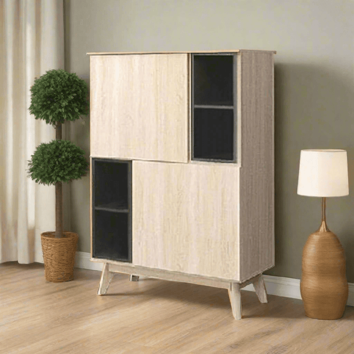 Trystan Wooden Display Unit / Bookshelf