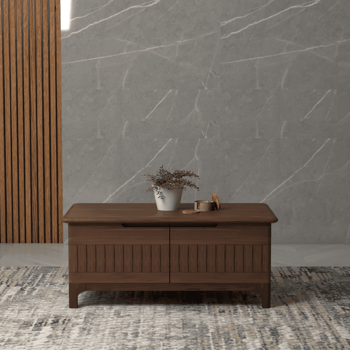 Corianne Solid Wood Coffee Table