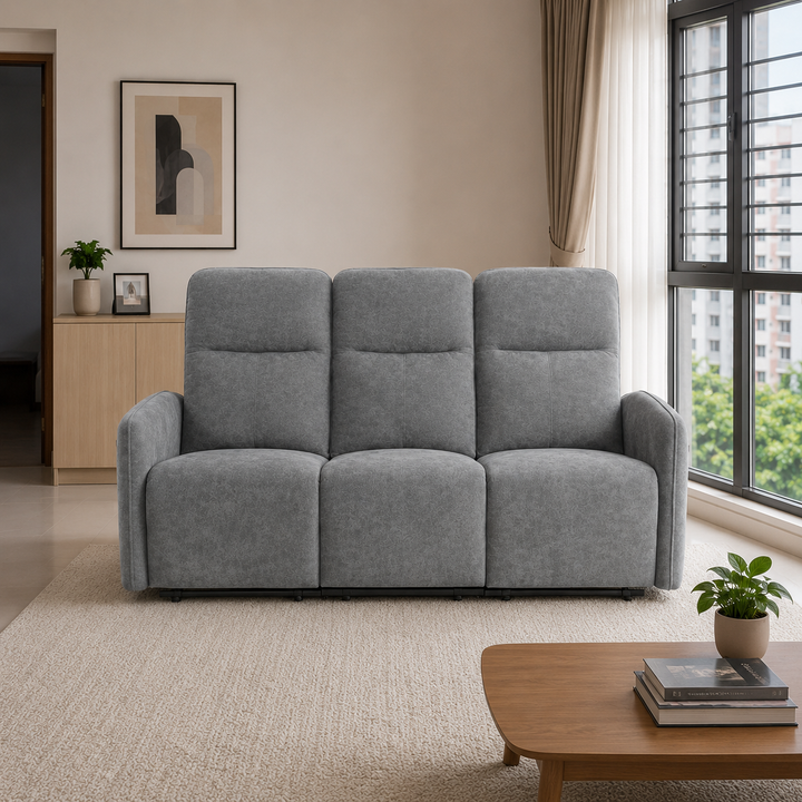 Valmerea Fabric Recliner Sofa