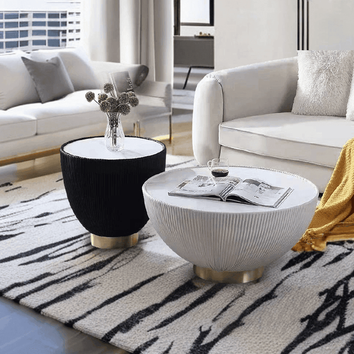 Thalia Sintered Stone Nesting Coffee Table