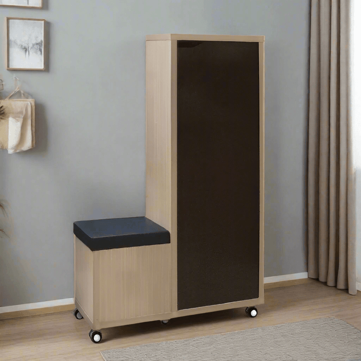 Magnusson Tall Shoe Cabinet with Seat