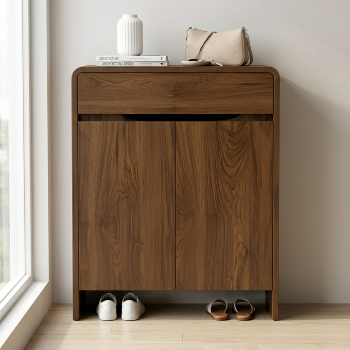 Korris 2 Door Shoe Cabinet (80cm)