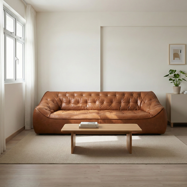 Hana Leather Sofa