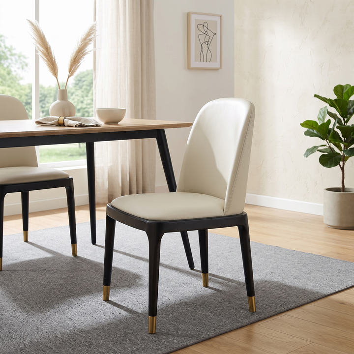 Heronza Leather Dining Chair