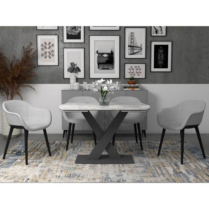 Landon Extendable Sintered Stone Dining Table
