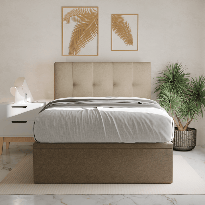 Devon Fabric Storage Bed