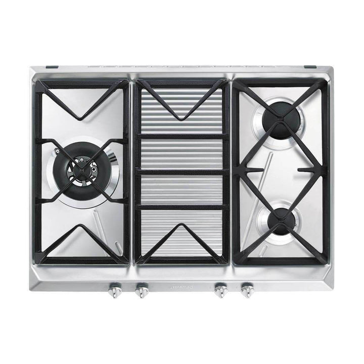 Smeg Built-in Gas Hob 3 Burners SRV573XG (Stainless Steel)