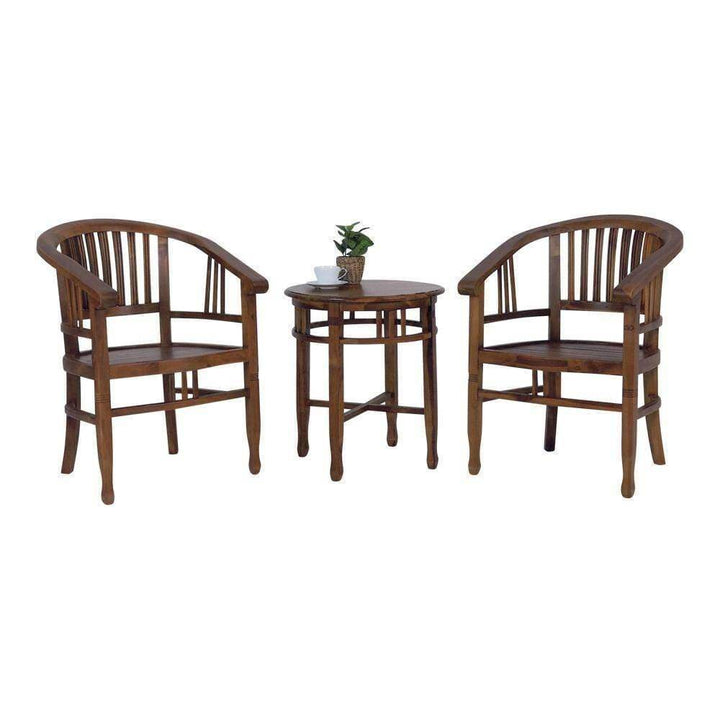 Mandy Teak Tea Set