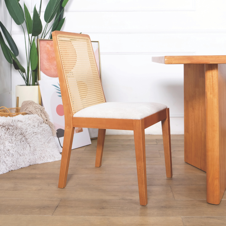 Raven Rattan Wooden Dining Chair