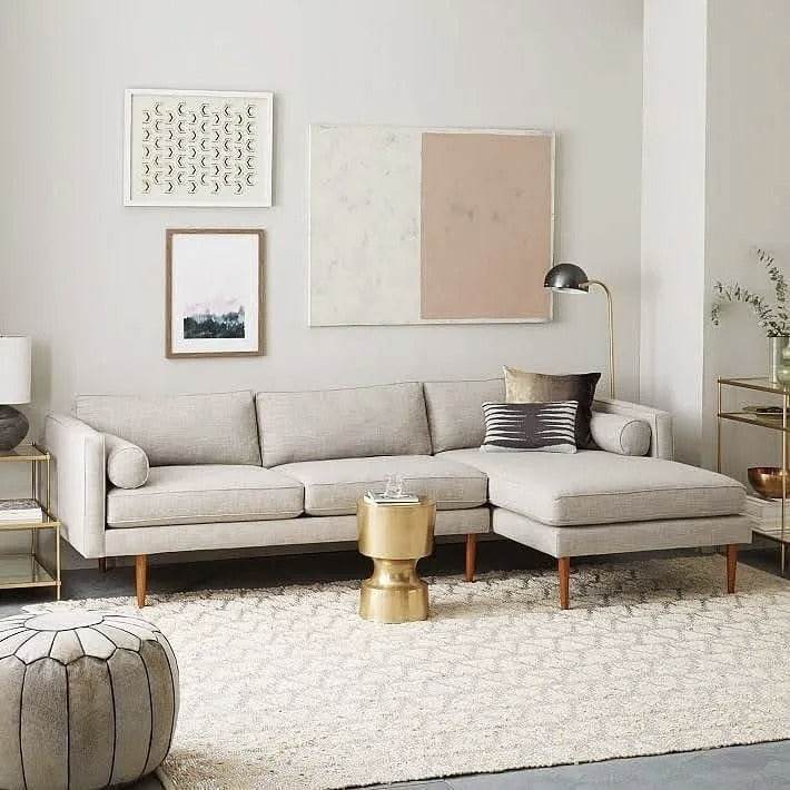 Ulysses Fabric L-Shaped Sofa (Pet Friendly)