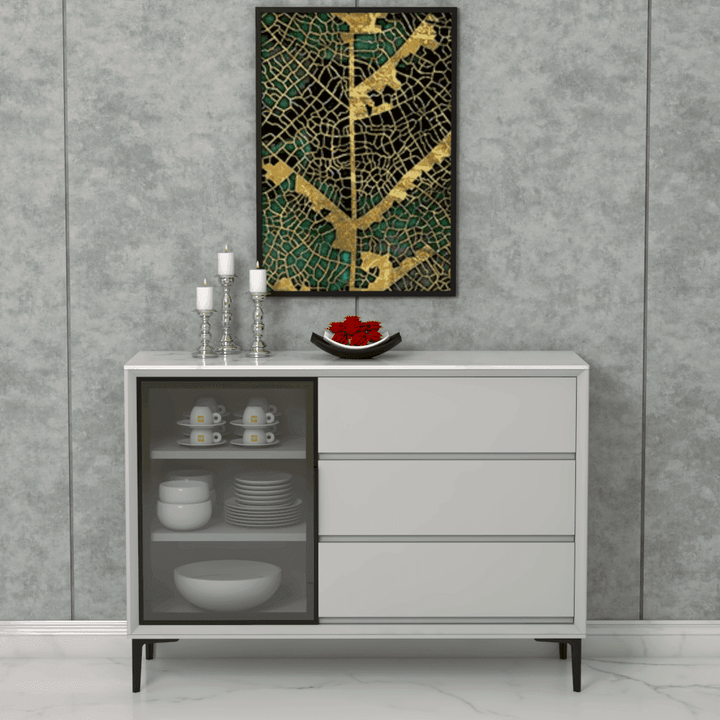 Milton Buffet Hutch (120cm)