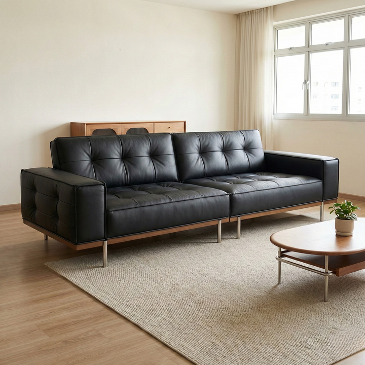 Minori Leather Sofa