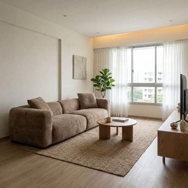 Matrix Fabric Sofa