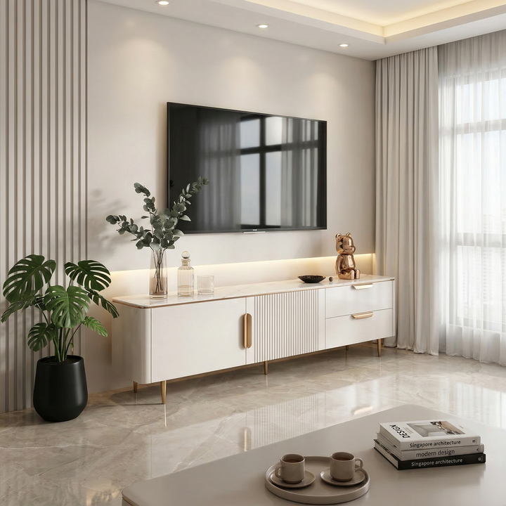 Zenvera Sintered Stone TV Console (200cm)