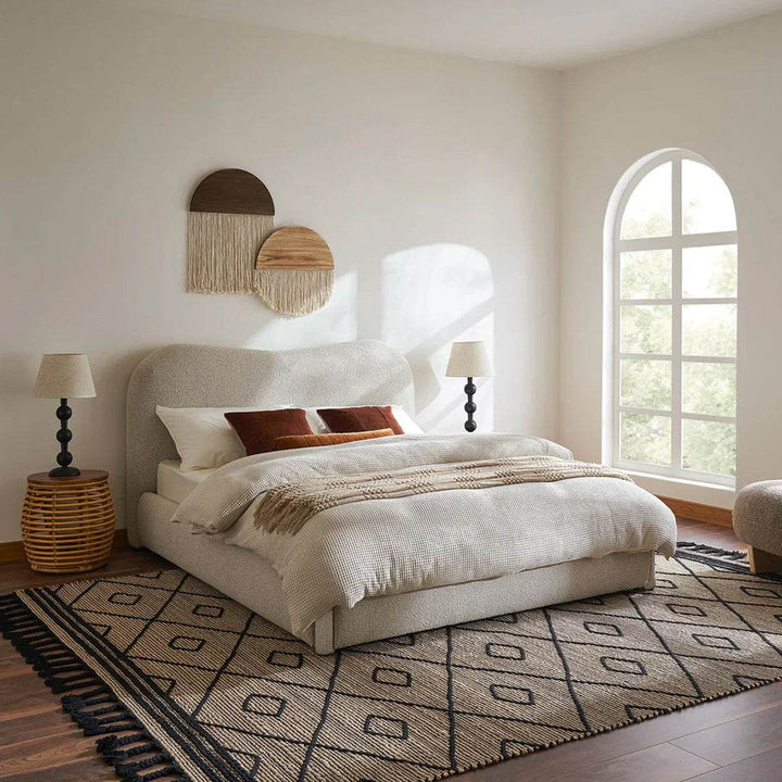 Bondi Boucle Fabric Storage Bed by Esteller