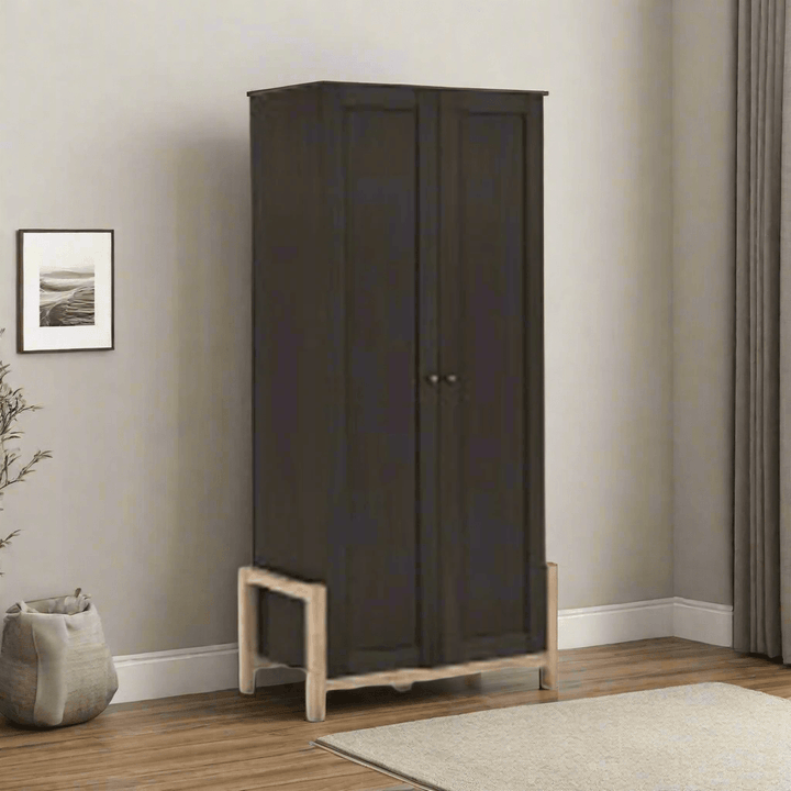 Vireo Wooden 2 Door Wardrobe