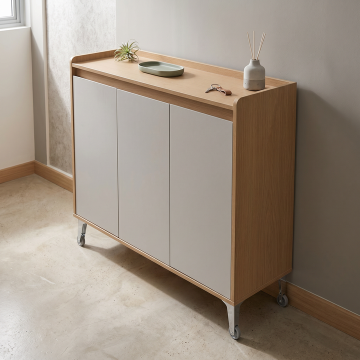 Jovelle 3 Door Shoe Cabinet