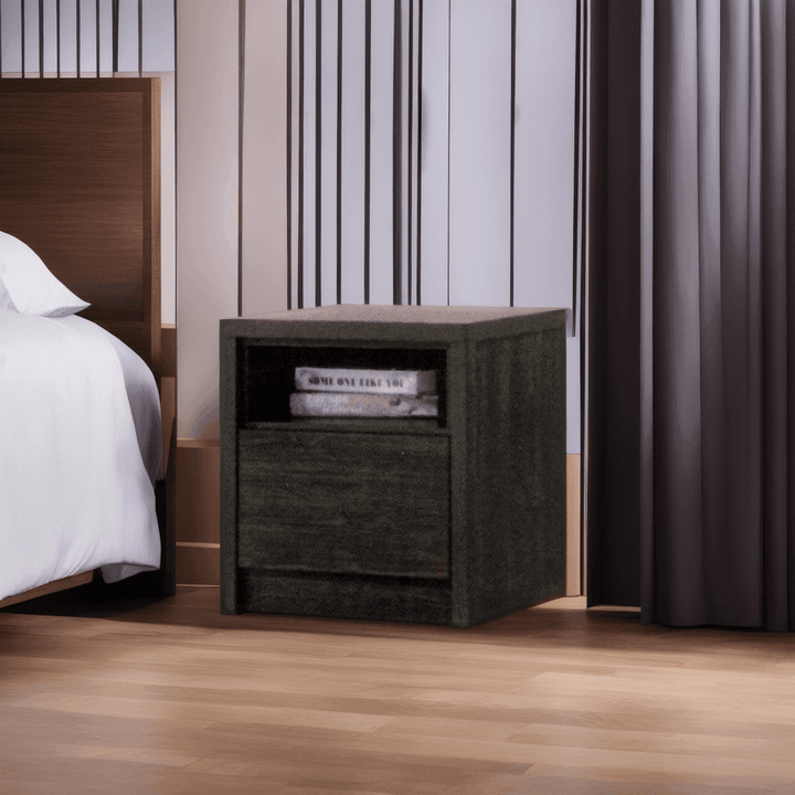 Nickel Bed Side Table