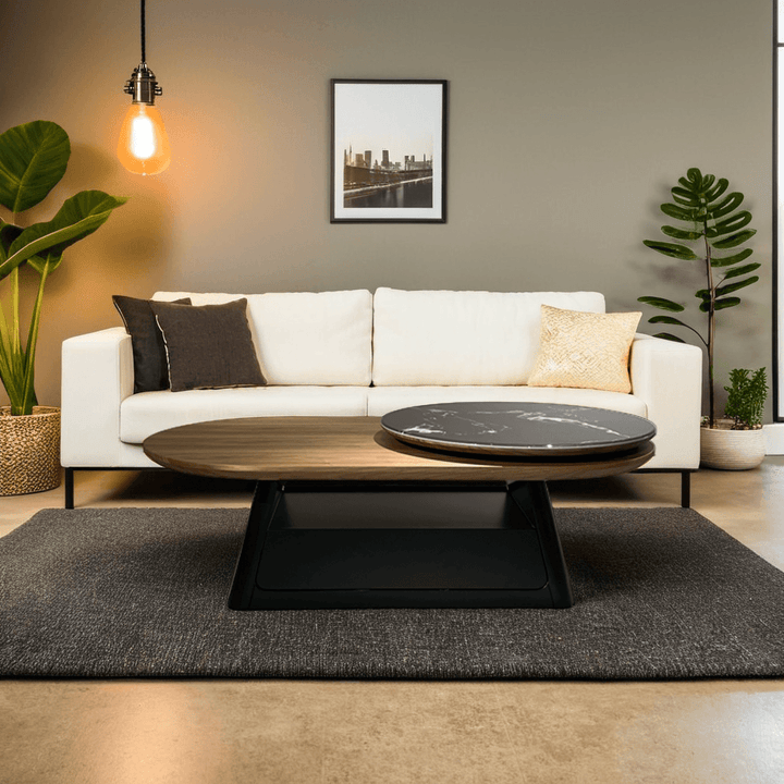 Olene Wooden Coffee Table (120cm)