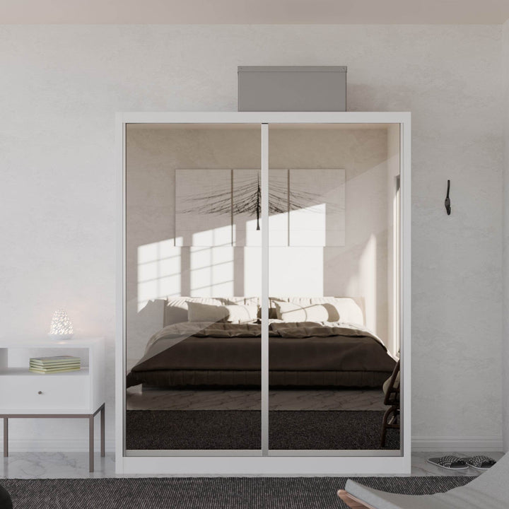 Amity Modular Wardrobe A05 (Tea Mirror)