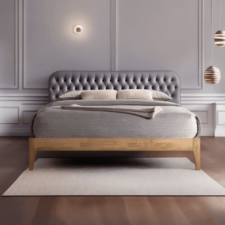 Elma Wooden Bed Frame