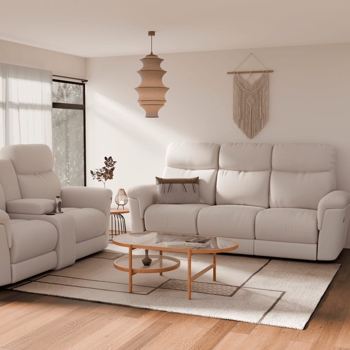 Kayle Fabric Recliner Sofa (Pet Friendly & Water Repellent)