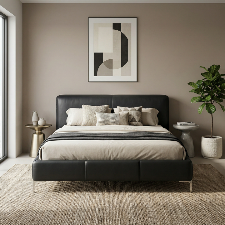 Livora Leather Bed Frame
