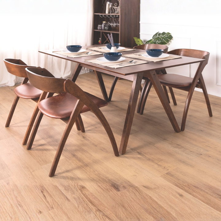 Larry Wooden Dining Table (150cm)