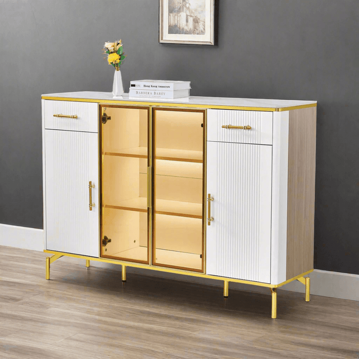 Maurille II Buffet Hutch (140cm)