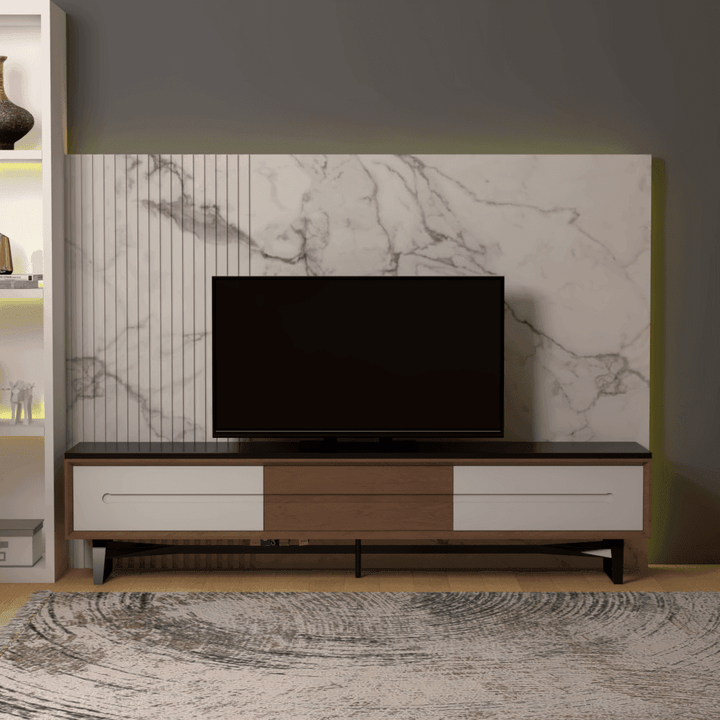 Mera Lavastone Top Tv Console (200cm)