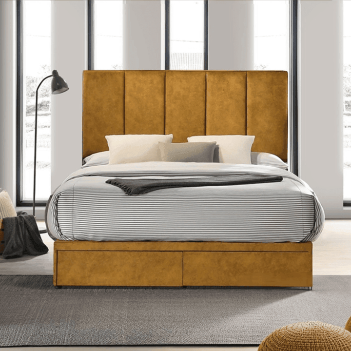 Gavitz Fabric Drawer Bed (Front Drawers)