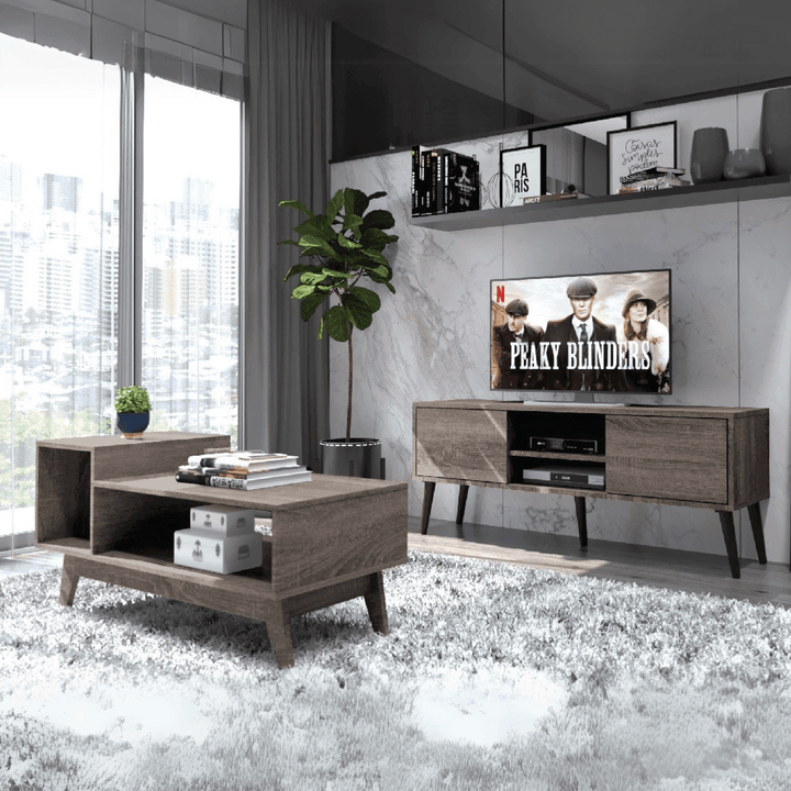 Nobles Living Room Set <br> (Coffee Table + TV Console)