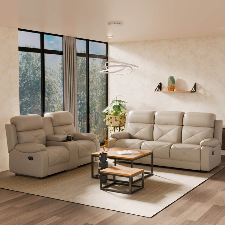 Lorna Leather Recliner Sofa
