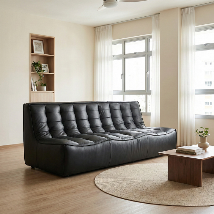Ligne Leather Sofa